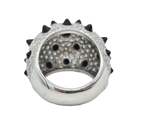 cartier ring spikes|cartier diamond ring.